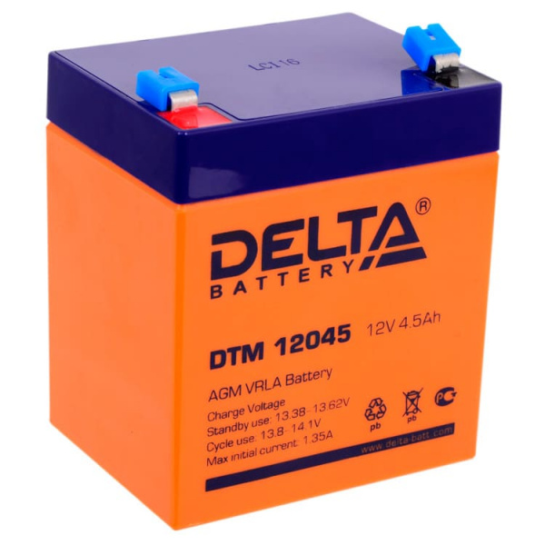 АКБ Delta DTM 12045