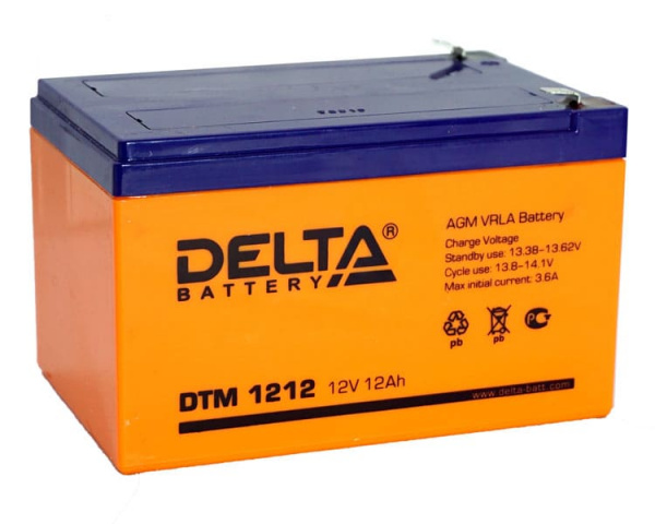 АКБ Delta DTM 1212