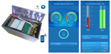 Система управления ячеек (BMS 48V) для LiFePO4