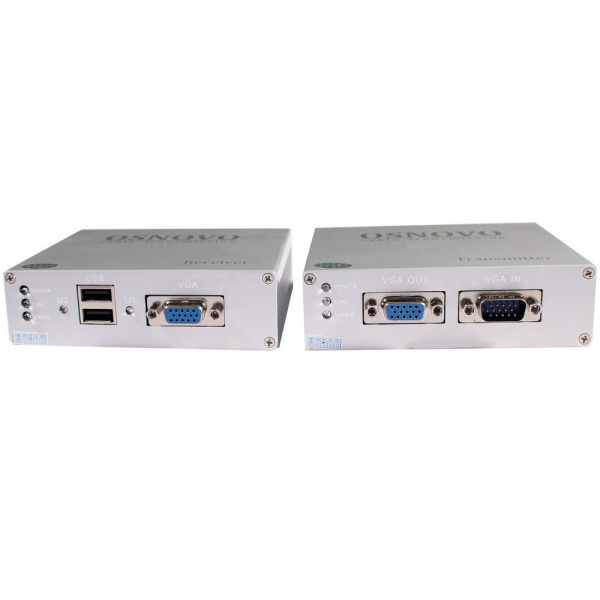 Комплект TA-VKM/3+RA-VKM/3 для передачи VGA/клавиатура/мышь на расстояние до 100 м